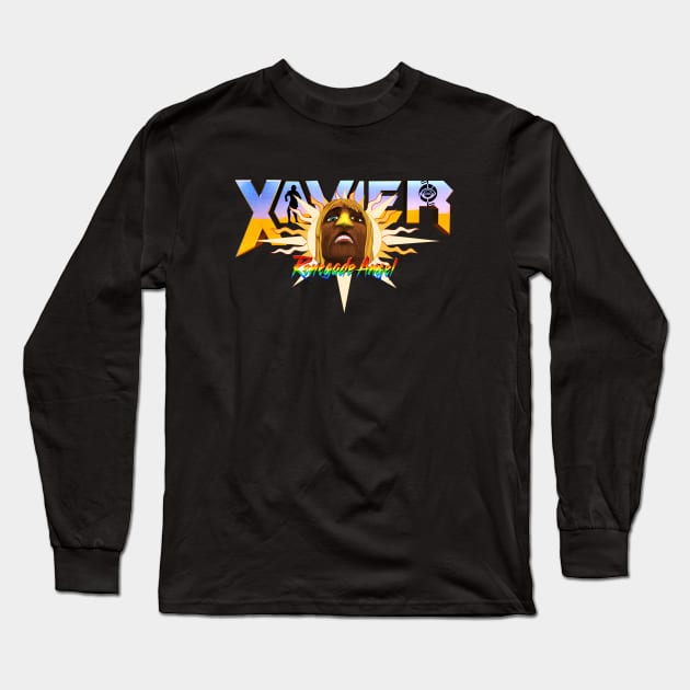 Xavier Renegade Angel Long Sleeve T-Shirt by The Prediksi 